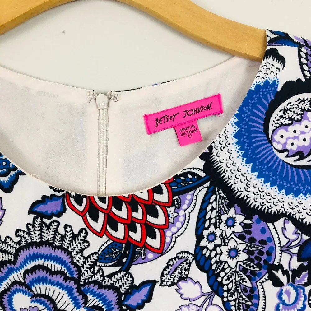 Betsey Johnson Floral A-line Shift Dress